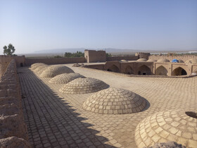 مرمت کاروانسرای کبوترخان رفسنجان انجام شد