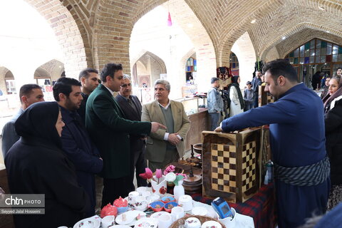 خانه کُرد سنندج میزبان نمایشگاه صنایع‌دستی ویژه شب چله شد