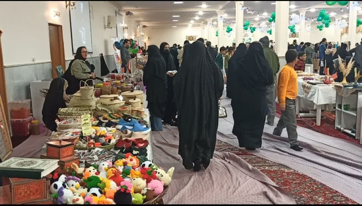 گشایش دو نمایشگاه یلدایی اقتصاد مردمی در بشرویه
