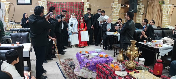 برگزاری آیین پاسداشت شب یلدا در شهرستان گرمه