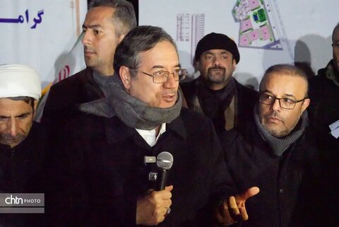 کلنگ‌زنی پروژه گردشگری اوینار بوکان