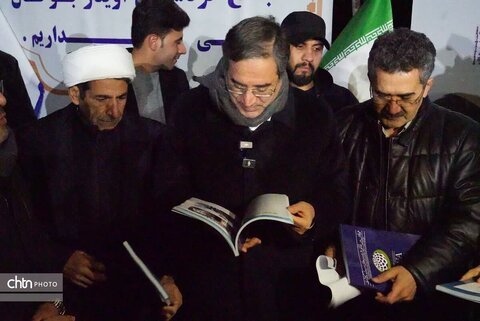 کلنگ‌زنی پروژه گردشگری اوینار بوکان