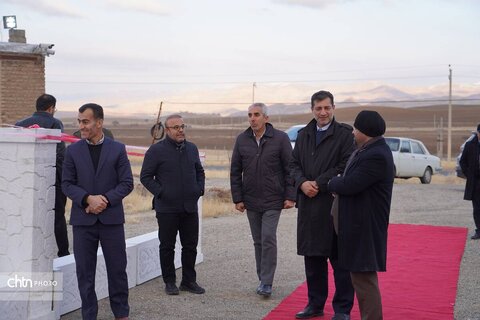 کلنگ‌زنی پروژه گردشگری اوینار بوکان