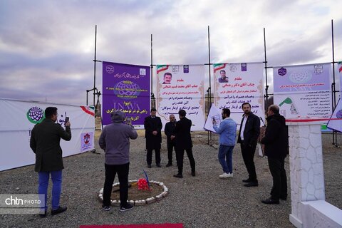 کلنگ‌زنی پروژه گردشگری اوینار بوکان