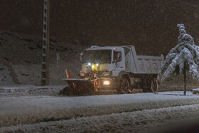 بارش برف در شهرکرد