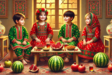 جشن‌های آیینی چگونه بذرهای فرهنگ ایرانی را در کودکان می‌کارند؟/ امید، بذر یلداست؛ روایت پیروزی نور بر تاریکی