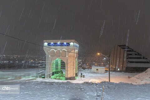 بارش برف در شهرکرد