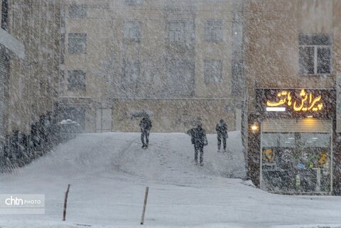 بارش برف در شهرکرد