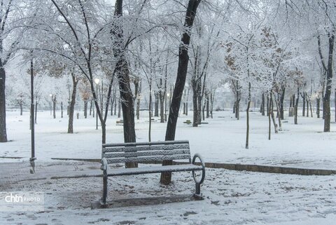 بارش برف در شهرکرد