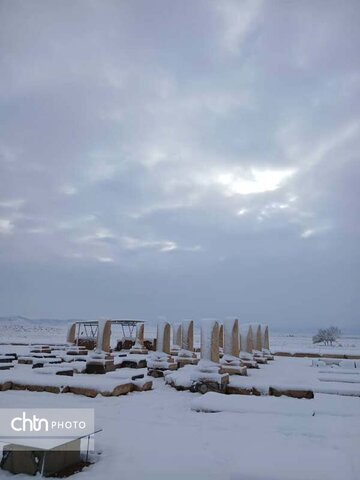 پاسارگاد برفی