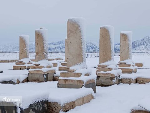 پاسارگاد برفی