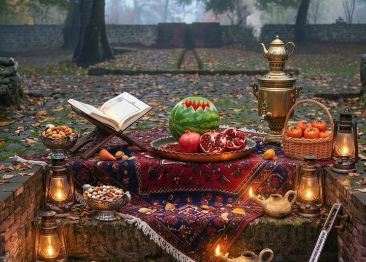 پیوند یلدا و باغ ایرانی؛ شب کهن ایرانی در میراث جهانی عباس‌آباد