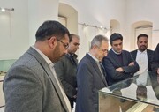 بازدید معاون گردشگری کشور از نمایشگاه «از گوهر خراسان تا یلدای گلستان»