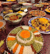 برگزاری جشنواره غذا در روستای لیلیان