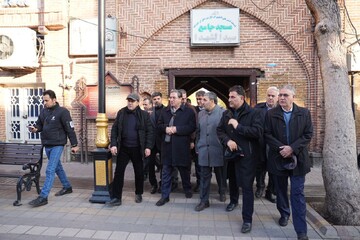 بازدید استاندار آذربایجان‌ غربی از اماکن تاریخی شهر خوی