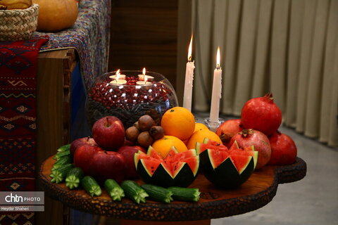 مراسم پاسداشت آیین یلدا در اداره کل میراث‌فرهنگی، گردشگری و صنایع‌دستی مازندران