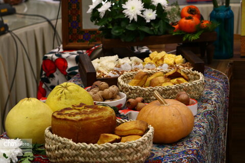 مراسم پاسداشت آیین یلدا در اداره کل میراث‌فرهنگی، گردشگری و صنایع‌دستی مازندران