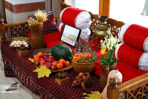 پاسداشت شب یلدا در باغ جهانی عباس‌آباد