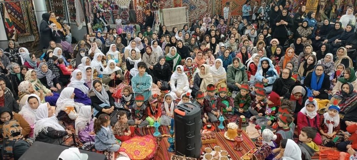 برگزاری جشن شب یلدا با استقبال گسترده مردمی در شهرستان نمین