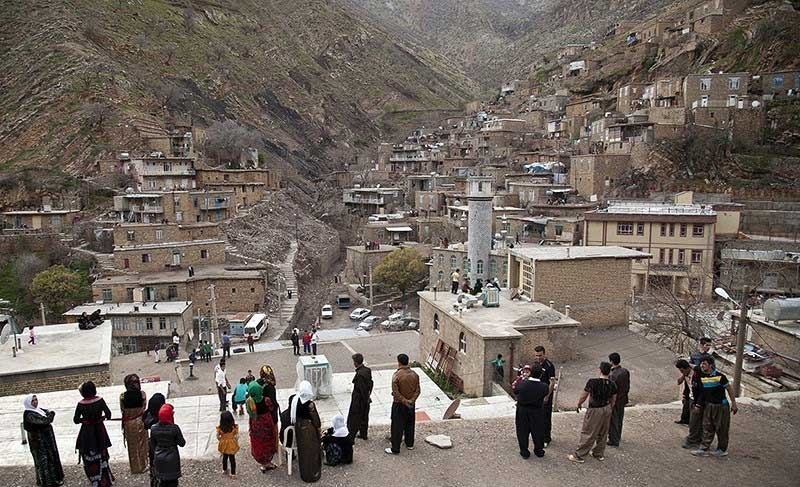 روستای هدف گردشگری زردویی در منظر جهانی هورامان / اورامانات