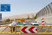 جاده چالوس و آزادراه تهران- شمال، اول و ۲ دی از ۷ صبح تا ۱۹ مسدود است