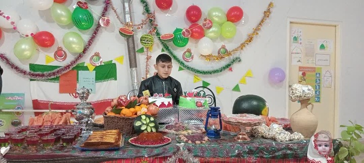 برگزاری آیین گرامیداشت شب یلدا با همکاری پایگاه میراث‌فرهنگی الموت