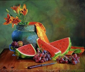 نمایشگاه نقاشی « طعم سرخ»