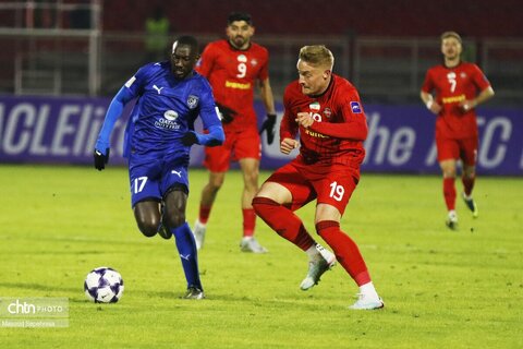 فوتبال تراکتور با الدحیل قطر در تبریز