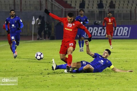 فوتبال تراکتور با الدحیل قطر در تبریز