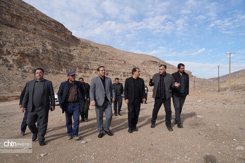 بازدید مدیرکل میراث‌فرهنگی همدان از شهرستان فامنین