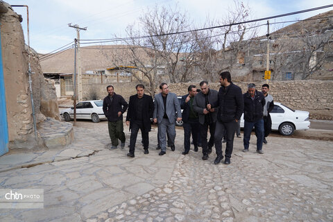 بازدید مدیرکل میراث‌فرهنگی همدان از شهرستان فامنین