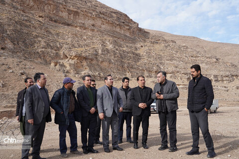 بازدید مدیرکل میراث‌فرهنگی همدان از شهرستان فامنین