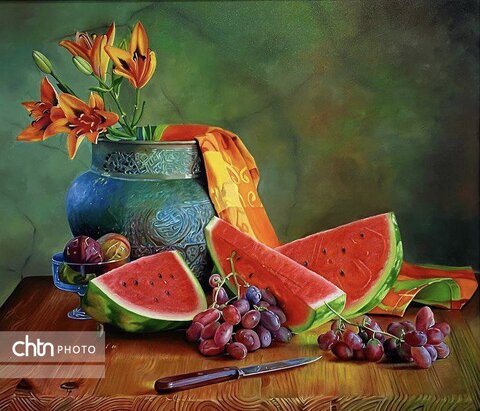 نمایشگاه نقاشی « طعم سرخ»