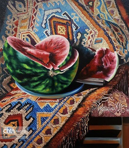 نمایشگاه نقاشی « طعم سرخ»