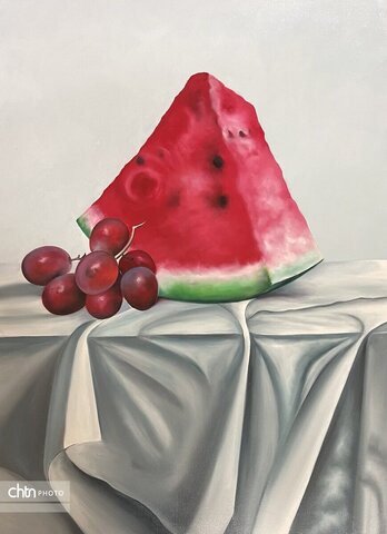 نمایشگاه نقاشی « طعم سرخ»