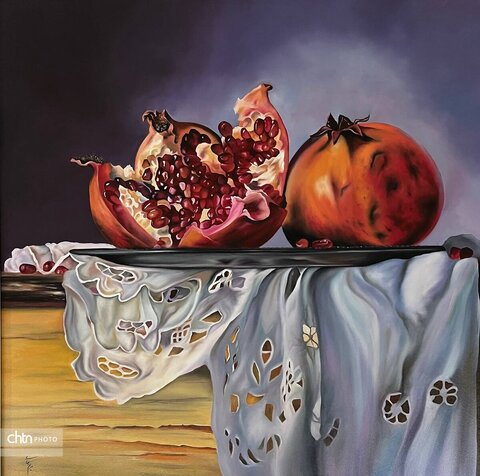 نمایشگاه نقاشی « طعم سرخ»