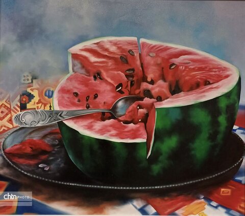 نمایشگاه نقاشی « طعم سرخ»