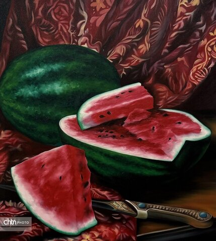 نمایشگاه نقاشی « طعم سرخ»