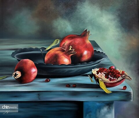 نمایشگاه نقاشی « طعم سرخ»