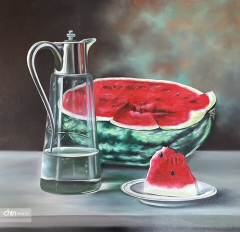 نمایشگاه نقاشی « طعم سرخ»