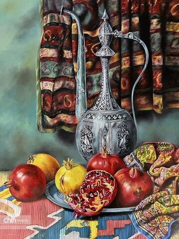 نمایشگاه نقاشی « طعم سرخ»