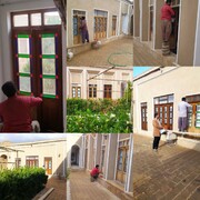 احیای درهای چوبی خانه تاریخی صالحی بهاباد