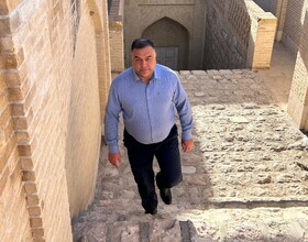 پایش وضعیت پایداری و مرمت اضطراری قنات جهانی گوهرریز جوپار کرمان پس از سیلاب اخیر