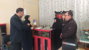 بازدید دوره‌ای از کارگاه‌های فعال صنایع‌دستی شهرستان گرمه