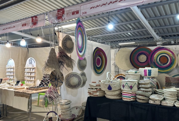 حضور صنعتگران استان بوشهر در نمایشگاه سراسری صنایع‌دستی بندرعباس
