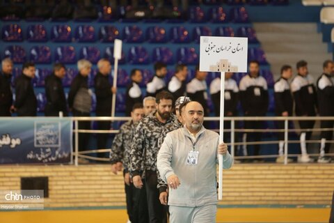 مراسم افتتاحیه و نخستین روز سومین مسابقات فوتسال کشوری وزارت میراث‌فرهنگی در مازندران