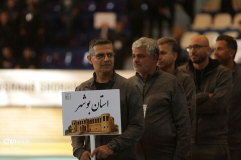 مراسم افتتاحیه و نخستین روز سومین مسابقات فوتسال کشوری وزارت میراث‌فرهنگی در مازندران