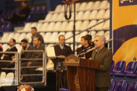 مراسم افتتاحیه و نخستین روز سومین مسابقات فوتسال کشوری وزارت میراث‌فرهنگی در مازندران