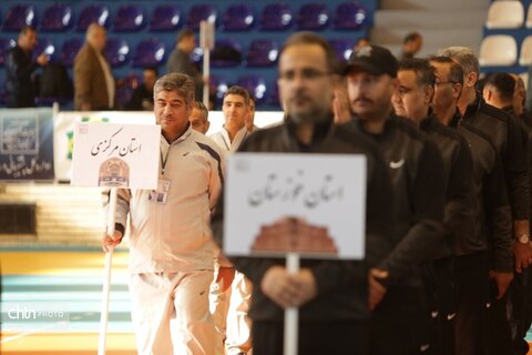 مراسم افتتاحیه و نخستین روز سومین مسابقات فوتسال کشوری وزارت میراث‌فرهنگی در مازندران