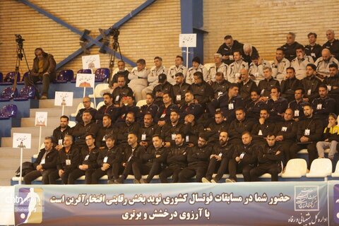 مراسم افتتاحیه و نخستین روز سومین مسابقات فوتسال کشوری وزارت میراث‌فرهنگی در مازندران